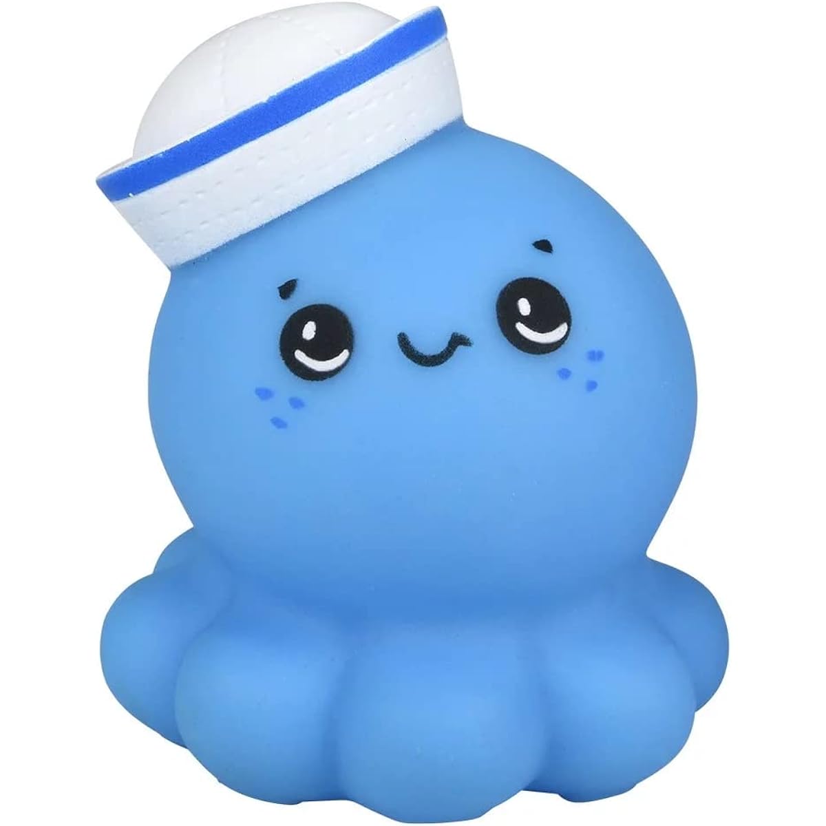 10pcs 2" Sea Animal Rubber Bath Toys with Costumes (Octopus in Costume)