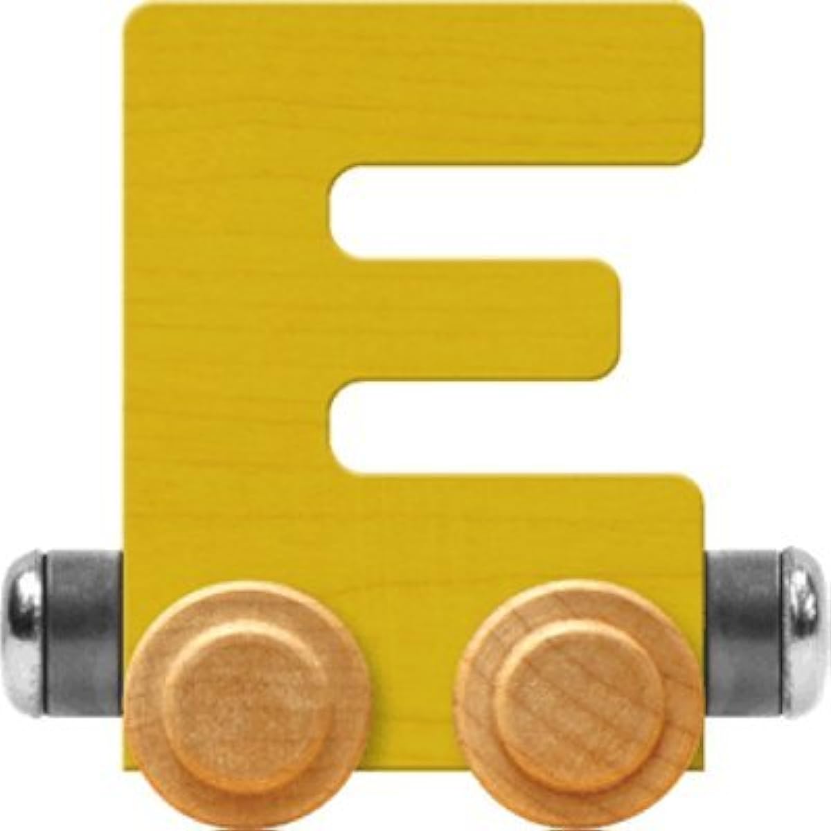 (Red) - NameTrain Bright Letter Car E - Made in USA (Red)