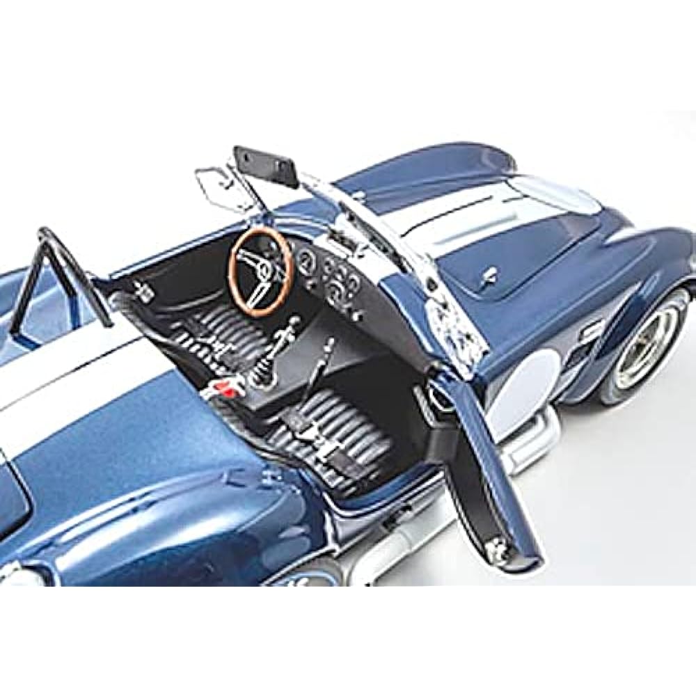 Kyosyo Original 1/18 Shelby Cobra 427 S/C Dark Blue Finished Product KS08047DBL