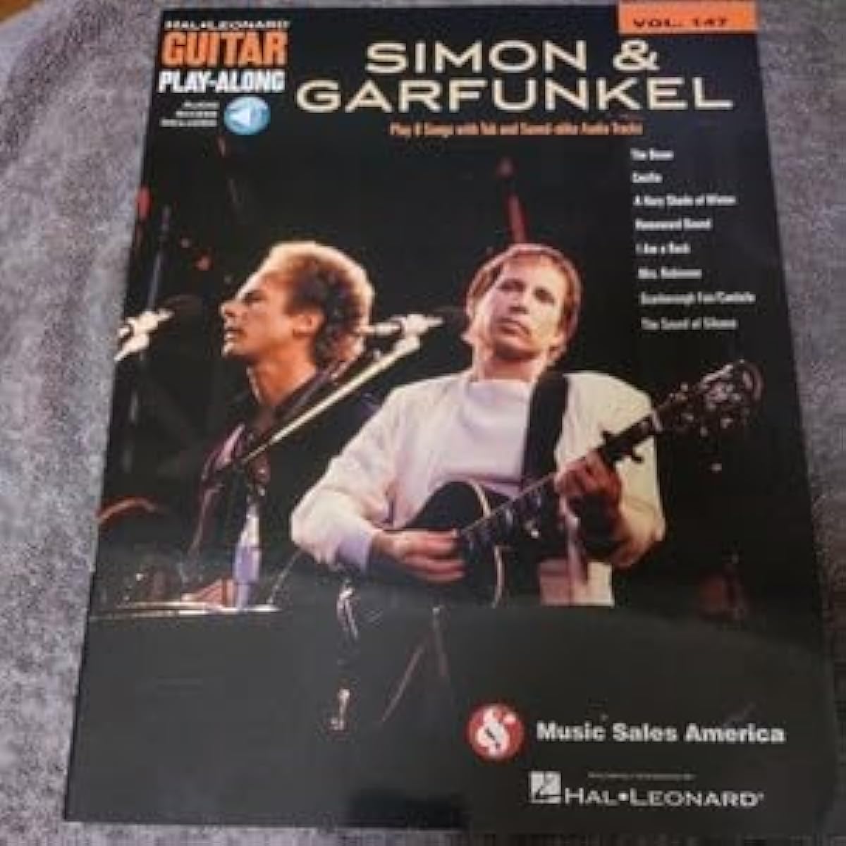Simon & Garfunkel imported guitar score (with web sound source and TAB) Imported sheet music Easy payment Waterproof packaging Shipping