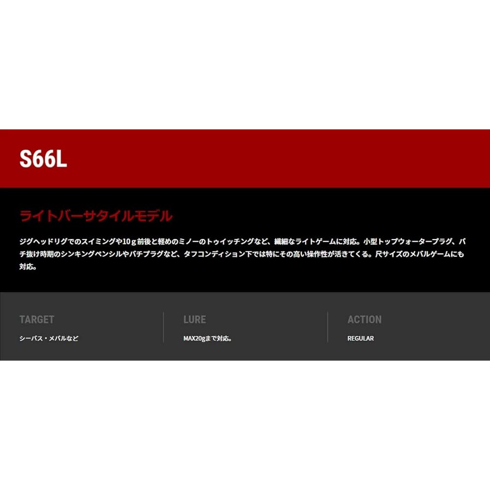 Tailwalk Rod Boat Gamer SSD S66L 16712