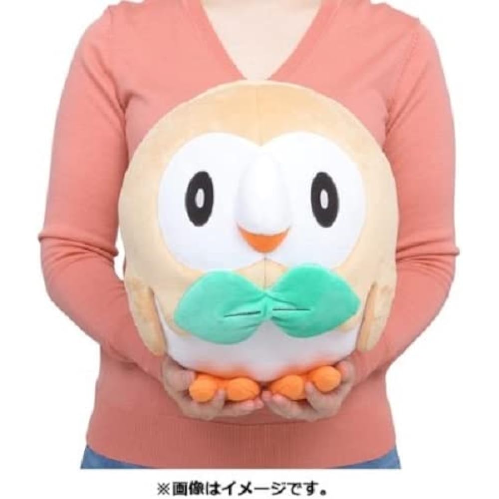 Pokemon Center Original Fluffy Round Cushion Mokuro