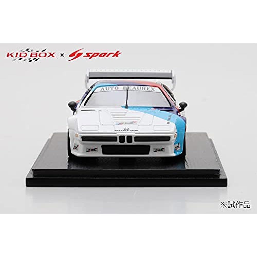 KID BOX × Spark 1/43 BMW M1 Procar FUJI TEST 1980 Completed Product SKB43037