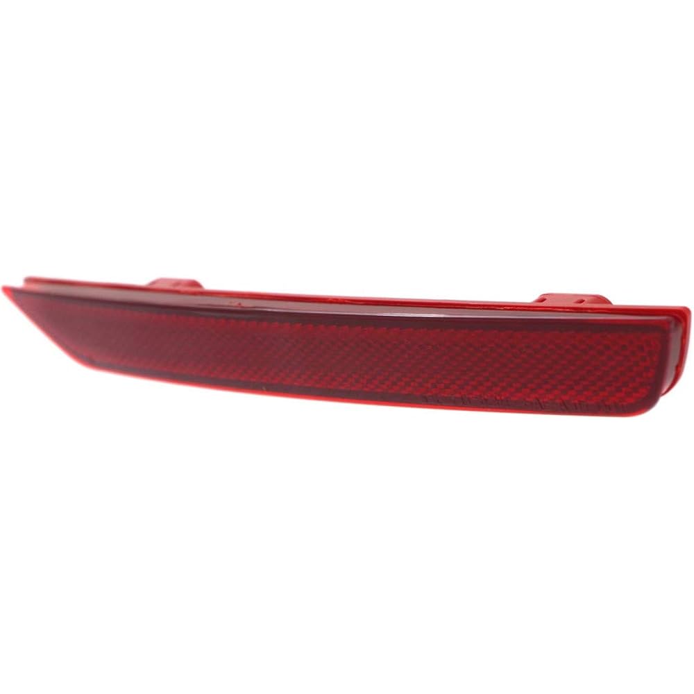 2011-2017 Honda Odyssey Pair Driver and Passenger Side Rear Bumper Reflector with CAPA Valve HO1184100 HO1185100-33555-TK8-A01 33505-TK8-A01 Replacement