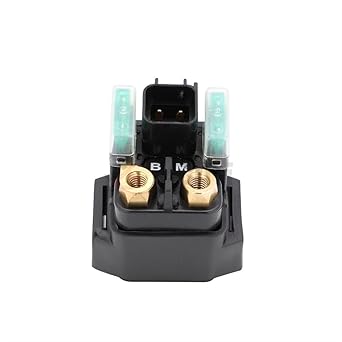 Starter Relay Motorcycle Electric Starter Solenoid Relay with Plug for Suzuki VL800 DL1000 GSX600F SV650 SV650S SV1000 SV1000S AN400 2003-2009