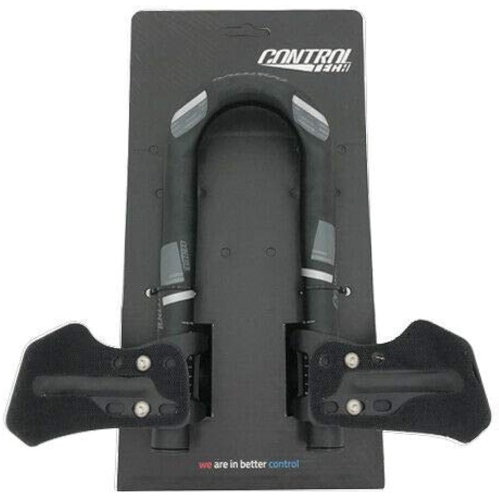 ControlTech TTH-14 Falcon Mini Clip-On Bike Aerobars for TT/Triathlon, Gray, ST1845