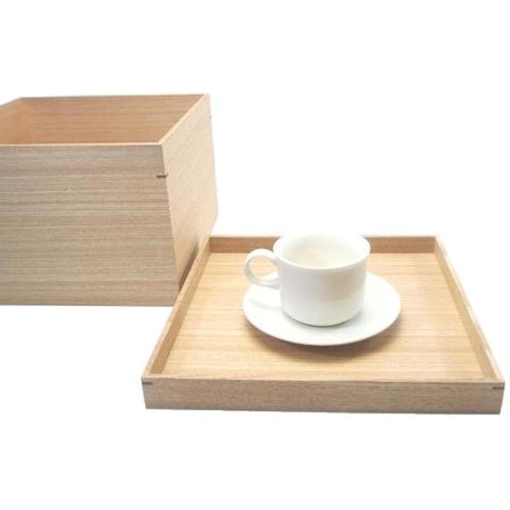 Matsuya Lacquerware Store Shiraki lacquered tamo box-shaped tea cup