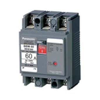 Panasonic circuit breaker BBW-100 type 2P2E 75A BBW275K