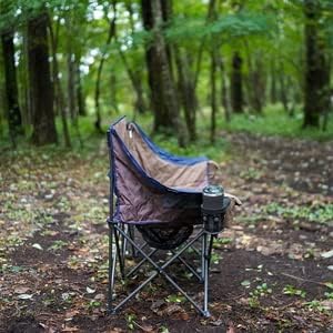 grn outdoor 60/40CLOTH TWIN SOFA CHAIR (BROWN)