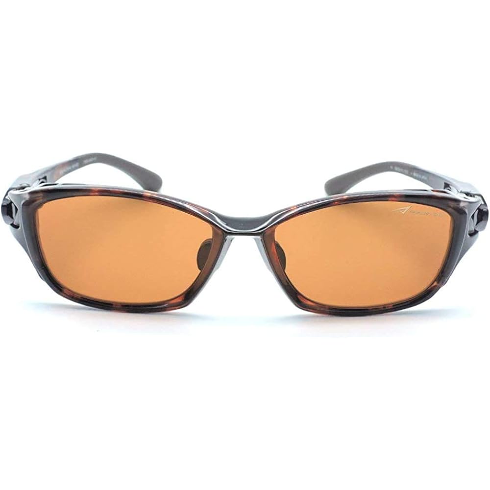 [Kodak LENS × SAMURAI SHO] Polarized Sunglasses FSS-002 Color: 2 (Brown Demi) Fishing Sports Sunglasses Polarized