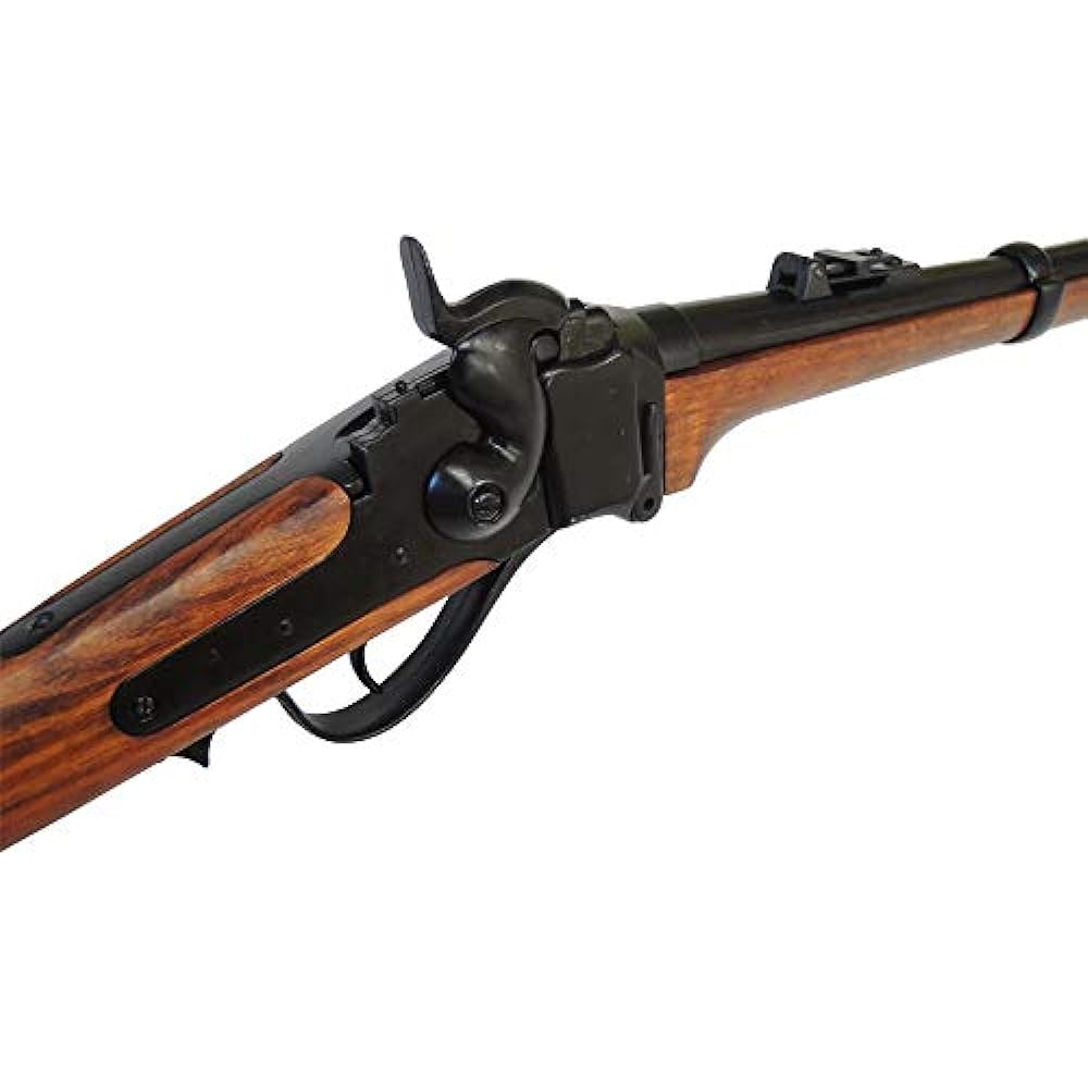 Imitation gun (ornament) 1142N Sharps carbine black USA 1859