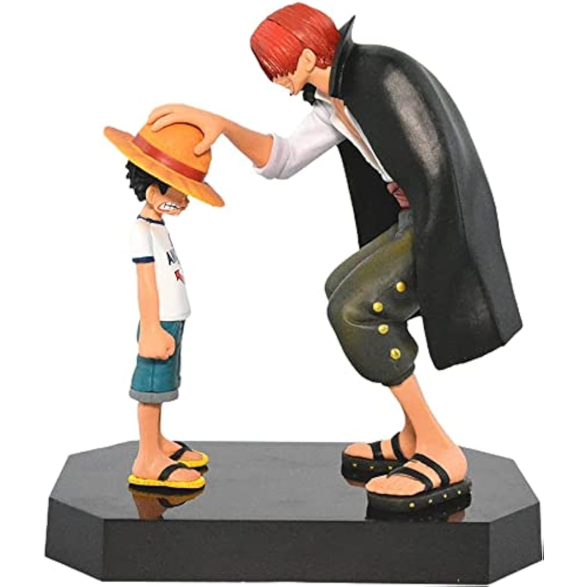 Anime Luffy Figure One Piece Figure Shank Touchable Luffy Figure Anime Action Figure Collection Statue Doll Toy Gift