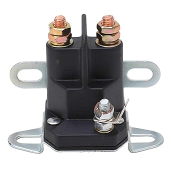 Starter Solenoid Relay 12V Starter Solenoid Relay 4.8W Engine Starter Solenoid Relay Lawn Mower Garden Tractor ATV Snowmobile