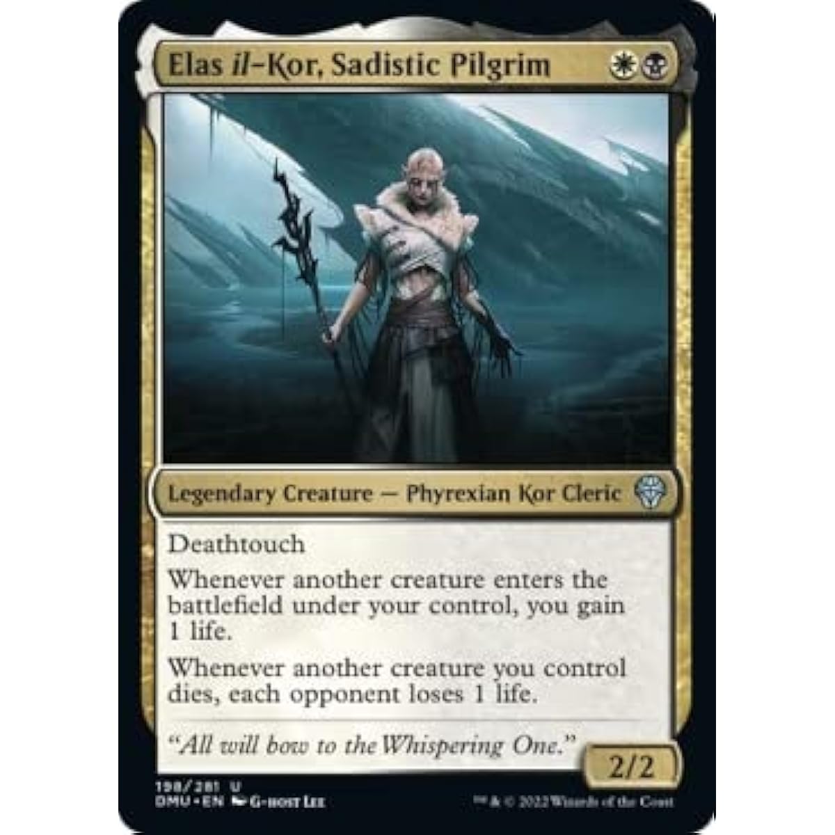 Magic: The Gathering - Elas il-KOR, Sadistic Pilgrim (198) - Foil - Dominaria United