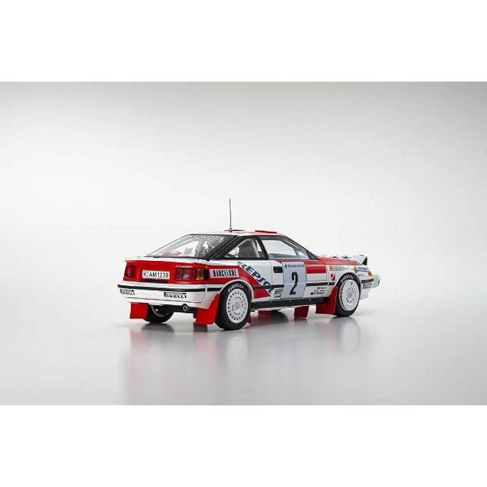 Kyosyo Original 1/18 Toyota Celica GT-FOUR (ST165) 1991 Monte Carlo #2 Completed Product
