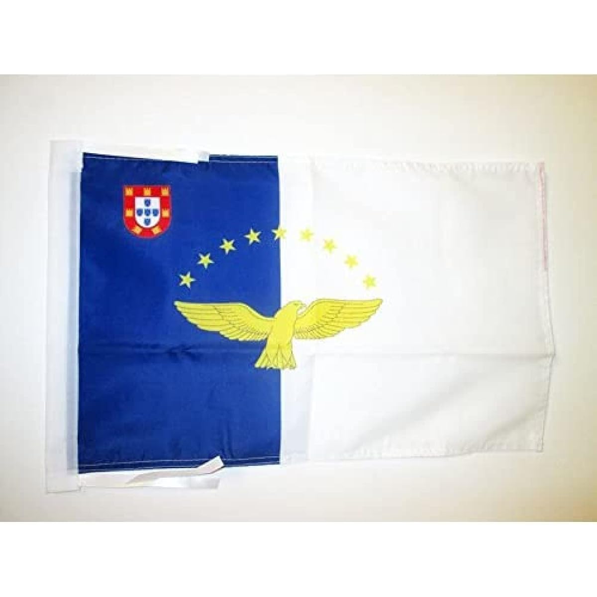 AZ Flag Azores Flag 18" x 12" Code - Portugal - Small Azores Flag 30 x 45cm - Banner 18 x 12"