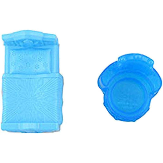 Fisher-Price Little People Frozen Elsa's Ice Palace GGV29 Replacement Parts Blue Bed and Chair
