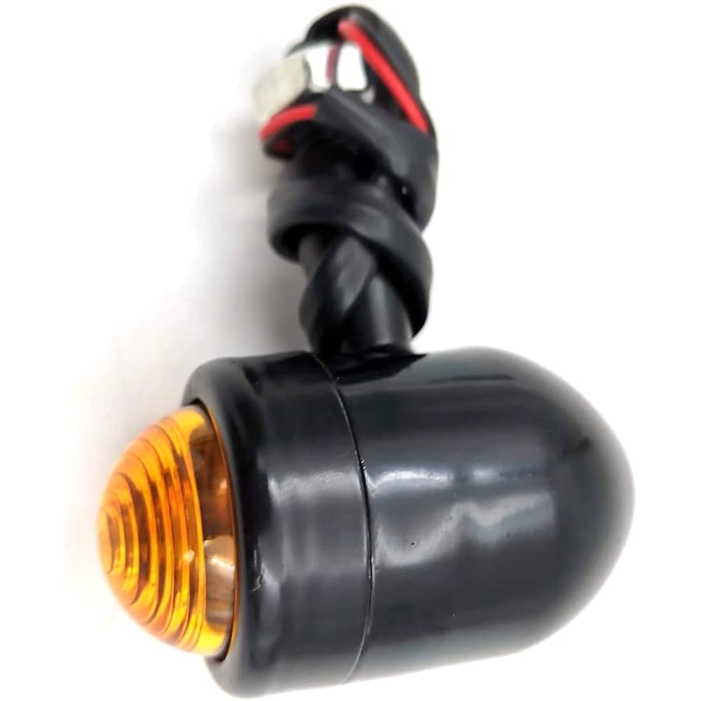 YnGia Motorcycle Tail Light 12V Waterproof Small Brake Turn Signal Multifunctional Motorcycle Tail Lamp Ⅿ6 Screw Position Lamp Stop Lamp Rear Light Red + Yellow Angle Adjustable