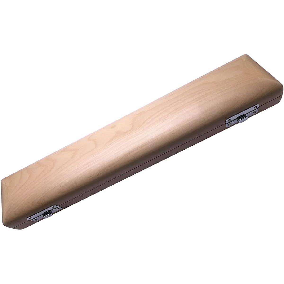 Jiayouy B-Foot Flute Case Cover Maple Wood 17 Holes Flute Bag Flute Player Musician Gift 17" Length
