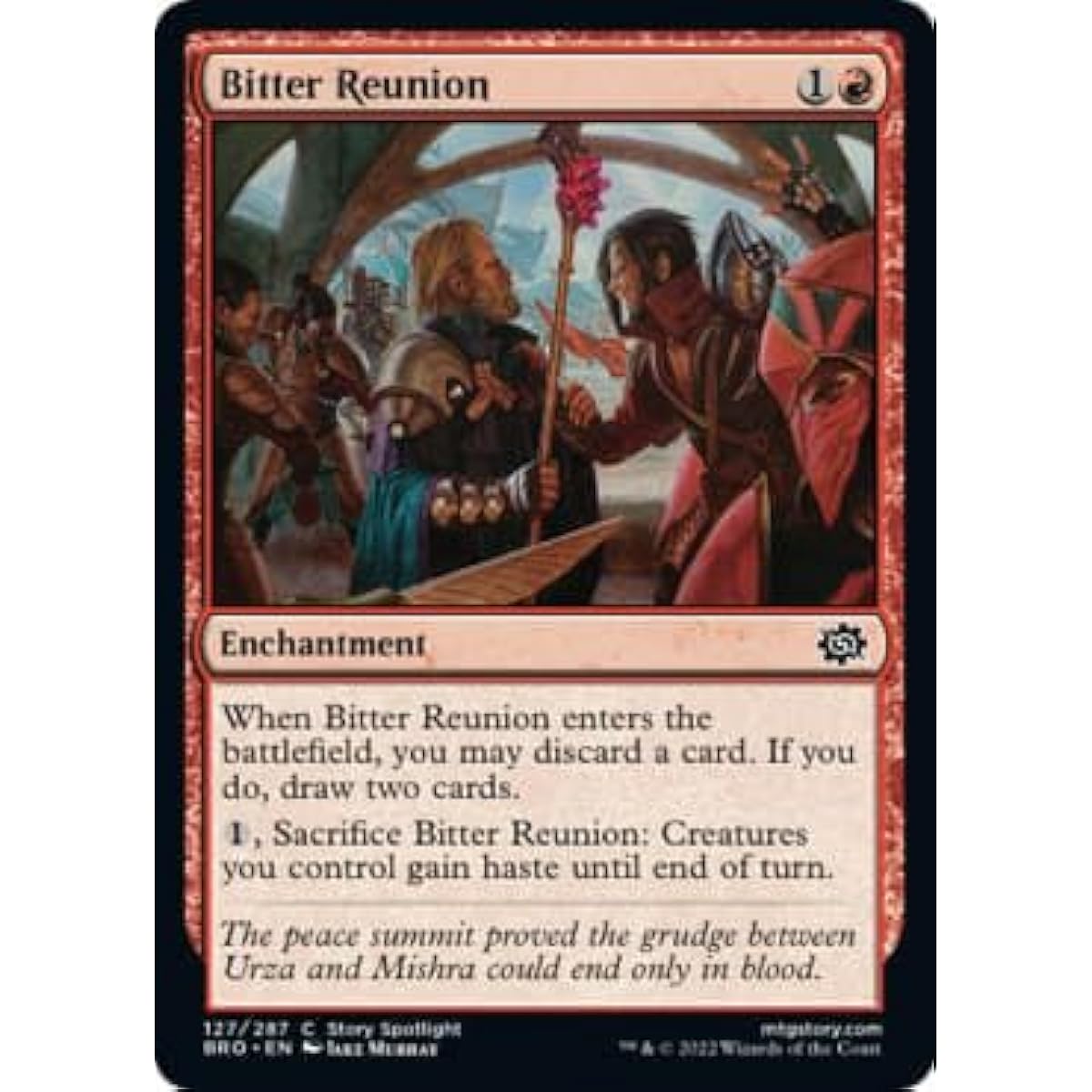 Magic: The Gathering - Bitter Reunion (127) - Foil - Brothers' War