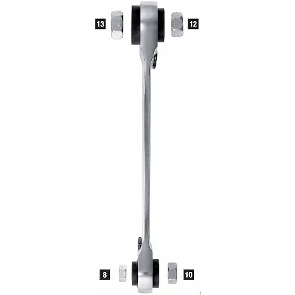 FACOM Ratcheting Multi-Box Wrench Opening Straight Type 16X17-18X19mm 64C.S2