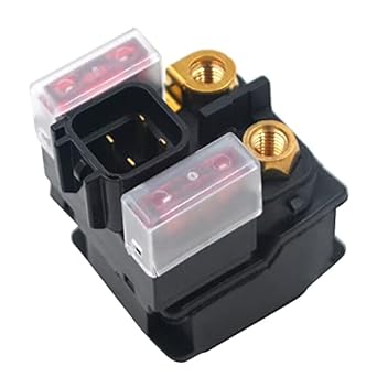 Starter Relay Motorcycle Shield Starter Relay Solenoid for Ducati 39740081B Hypermotard