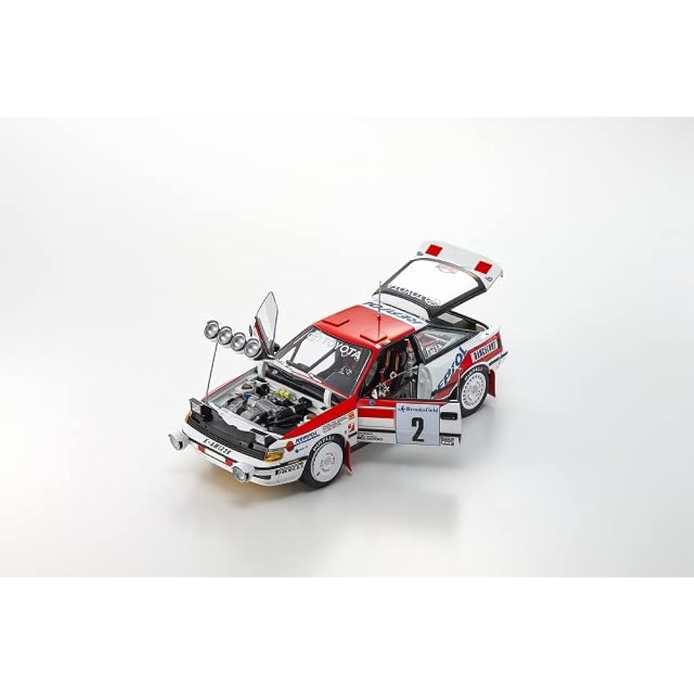 Kyosyo Original 1/18 Toyota Celica GT-FOUR (ST165) 1991 Monte Carlo #2 Completed Product
