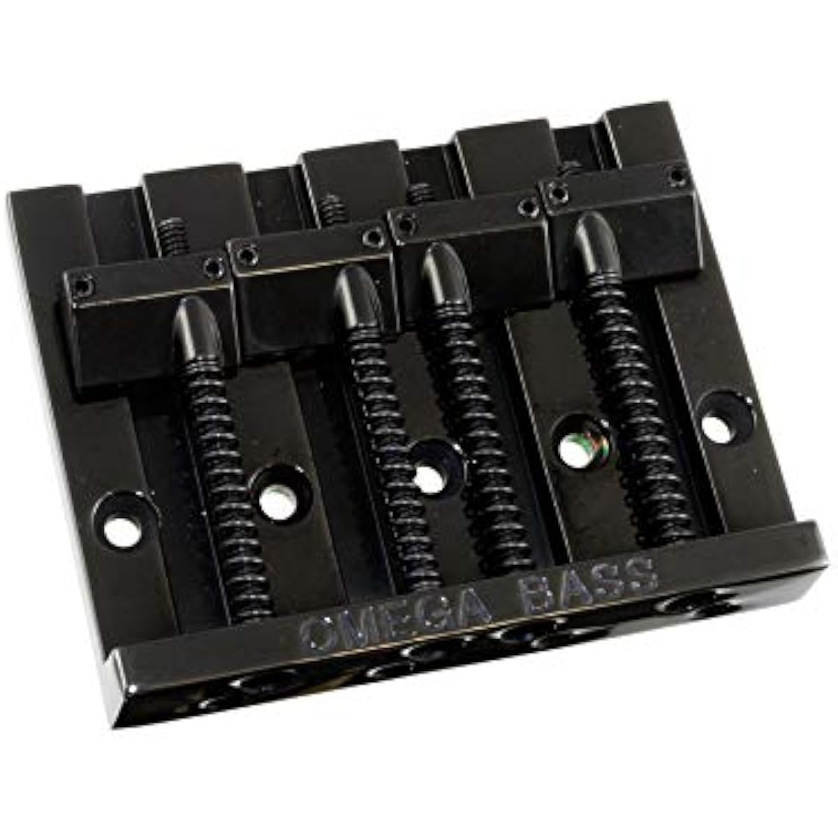 ALLPARTS Bass Bridge BB-3350-003 Omega Bass Bridge Black