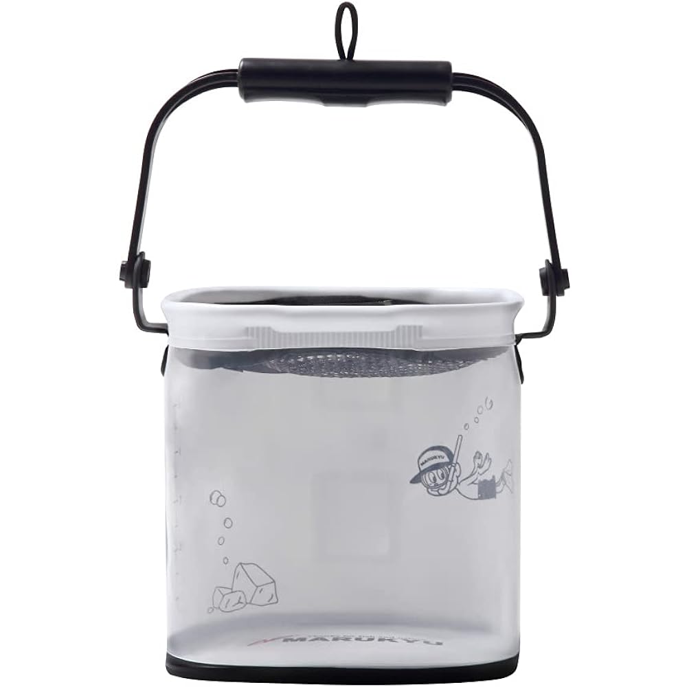 Marukyu Fishing Gear Clear Water Bucket MQ-01
