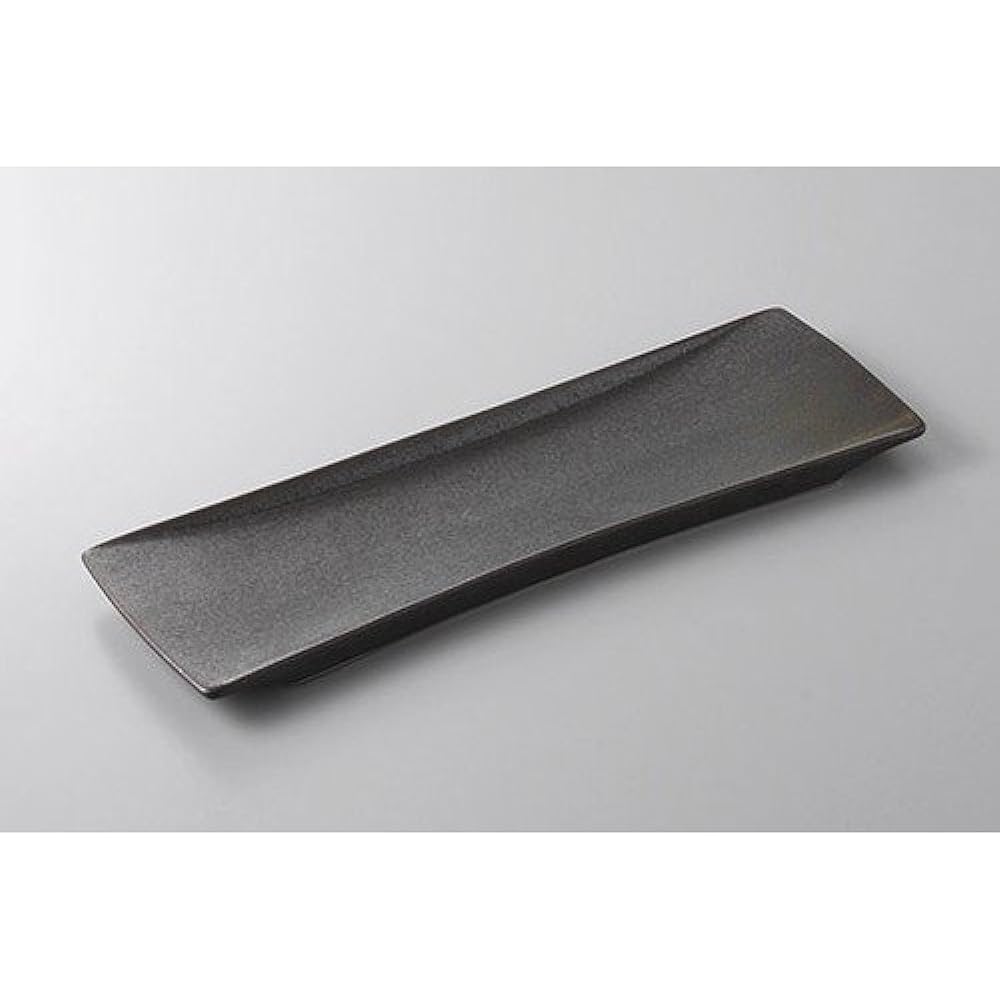 Set of 10 Ayu/Sanma Plate White Matte Sanma Plate [31 x 10 x 1.7cm] [Restaurant, Inn, Japanese Tableware, Restaurant, Commercial Use, Tableware]