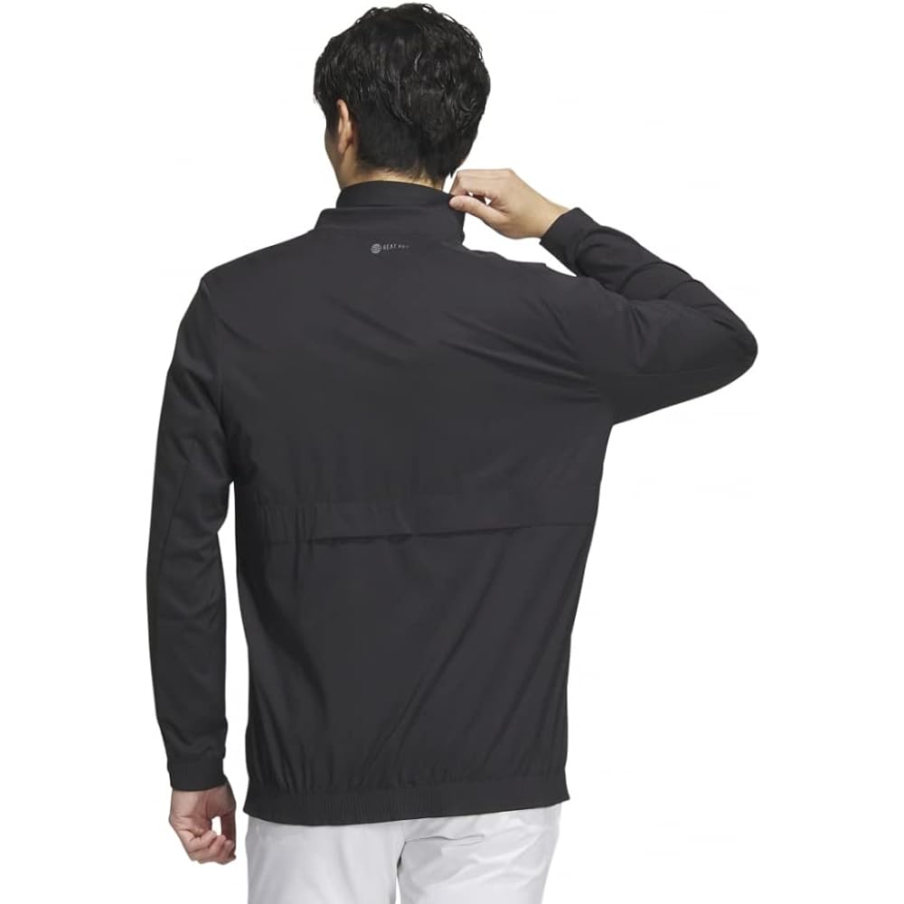 [Adidas] Men's Bourson Long Sleeve Full Zip Crew Neck Jacket