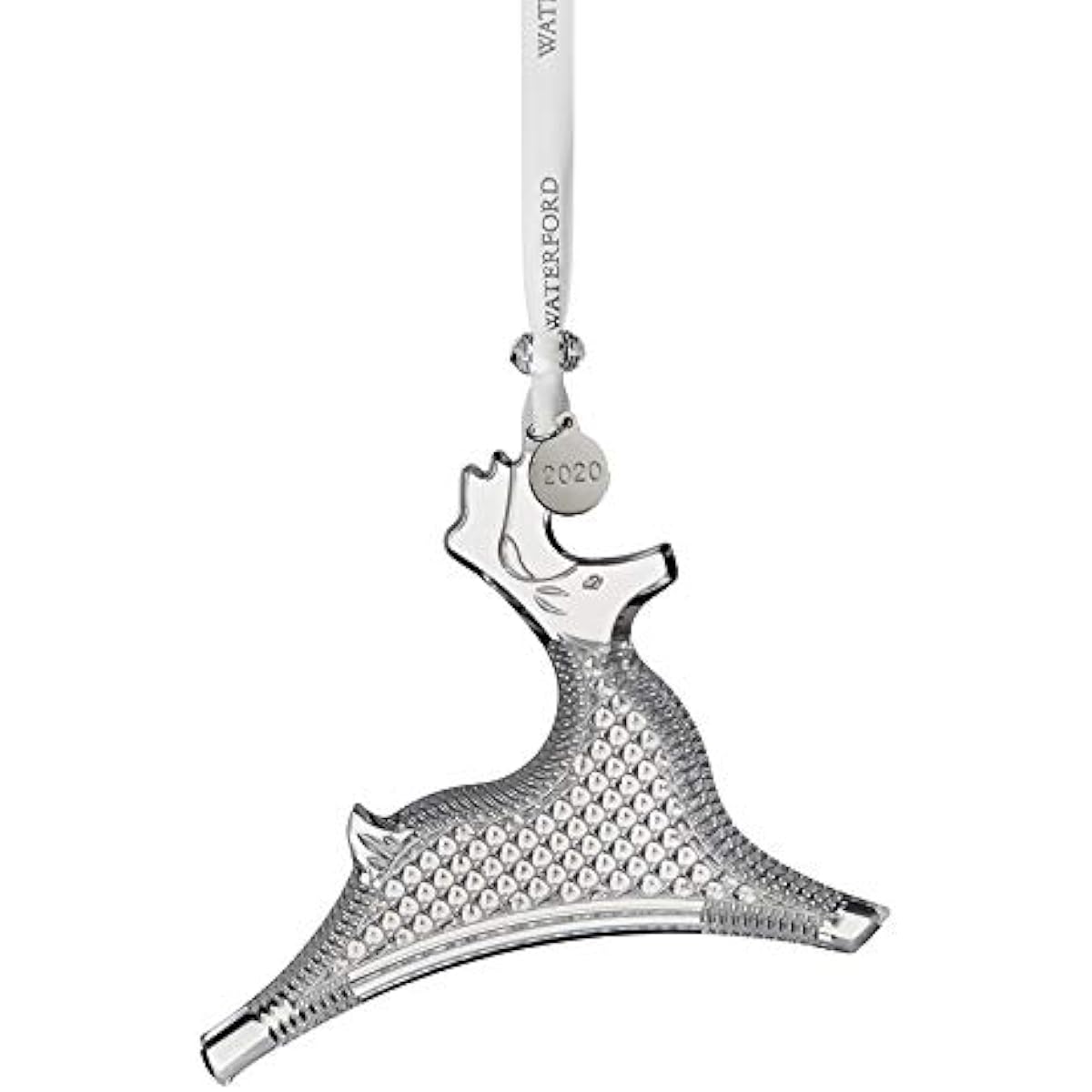Waterford 2020 Dancing Reindeer Ornament 4.9"