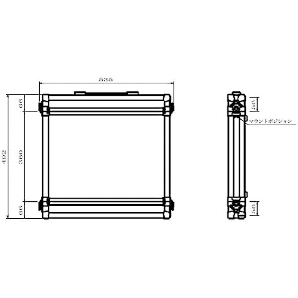 [Official Japanese product] ARMOR 19-inch rack A1U