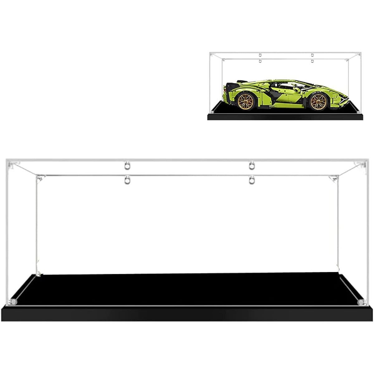 T-Club Acrylic Display Case for LEGO 42115, Dustproof Clear Display Box Showcase (Lamborghini Sián FKP 37) (Model Not Included)