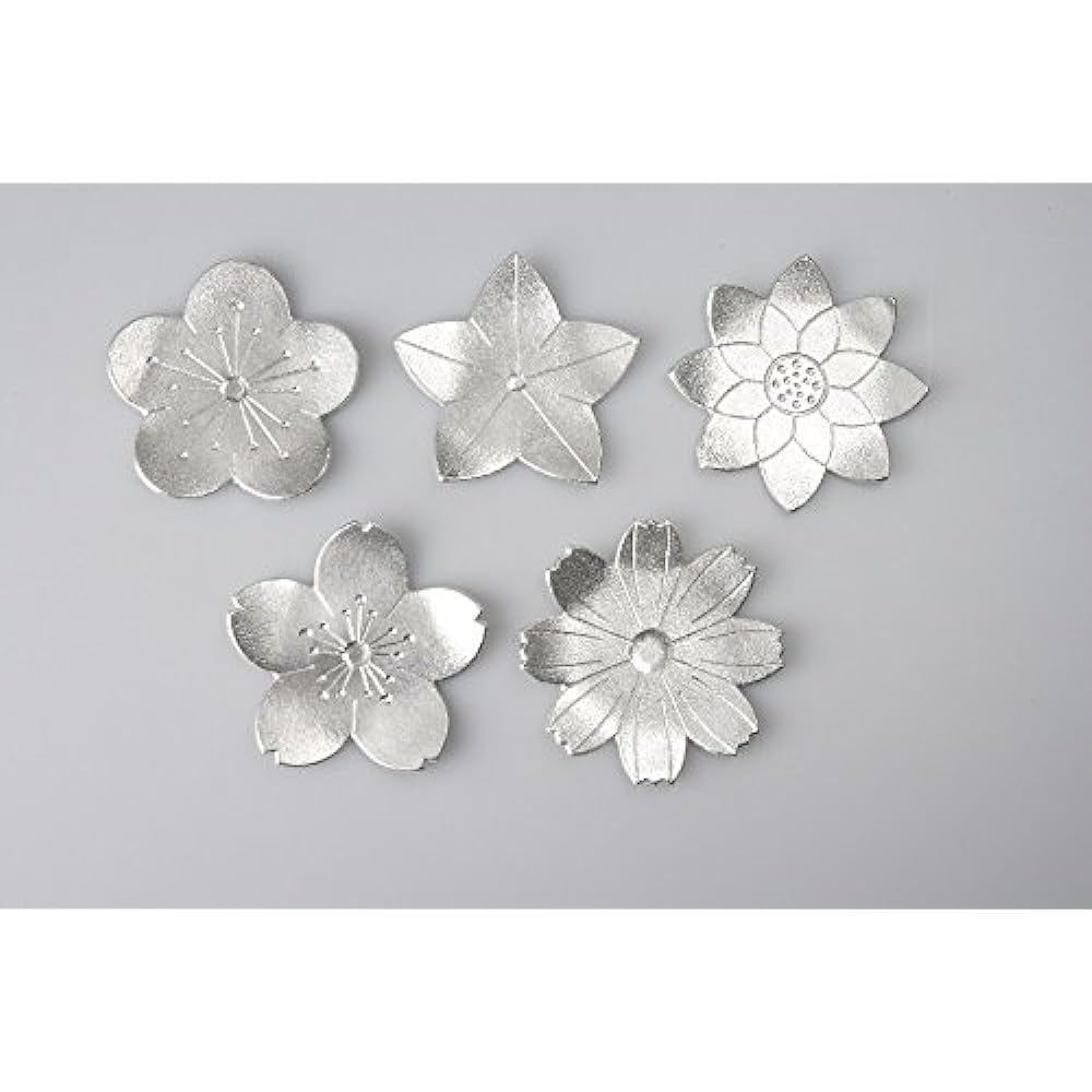 Nousaku Chopstick rest - Hanabana - 5 pieces [100% tin] 501716