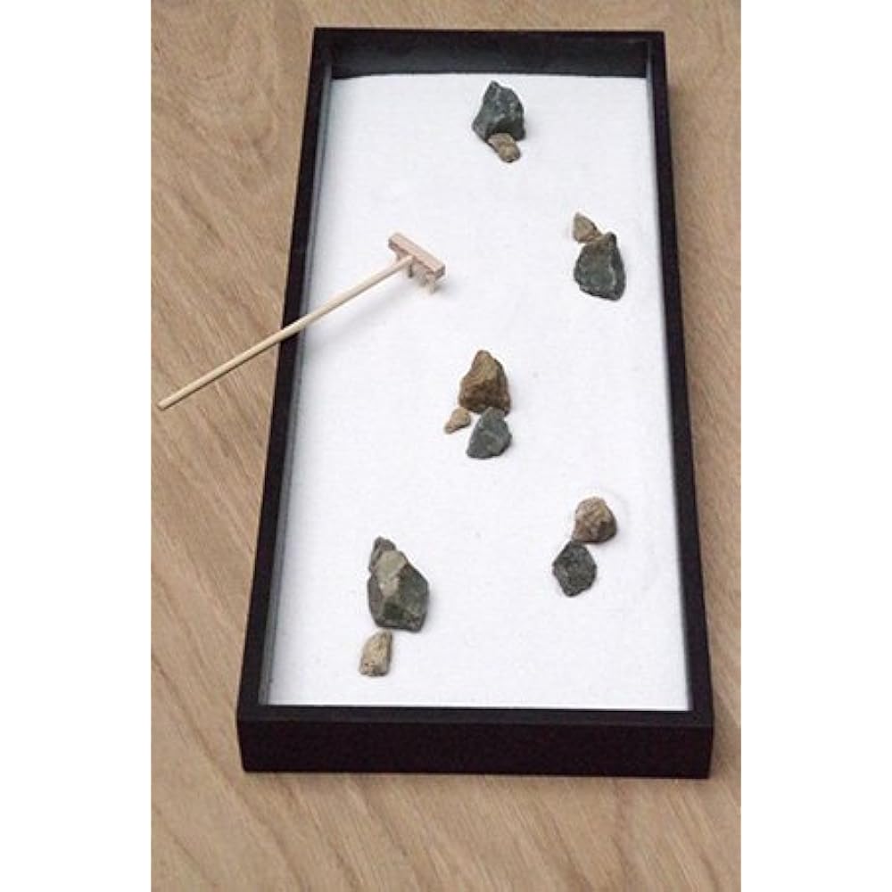Relaxing play for adults supervised by Ryoanji Temple. [Karesansui kit <Ryoanji> Ryoanji]