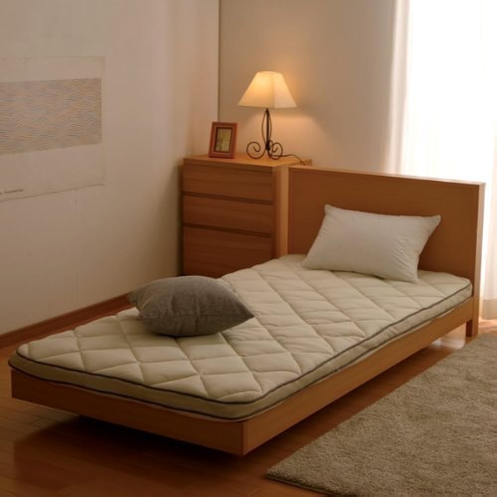 Iris Ohyama Airy Futon Cover, Breathable, Washable, Antibacterial, Odor Resistant, Semi-Double ACS-SD