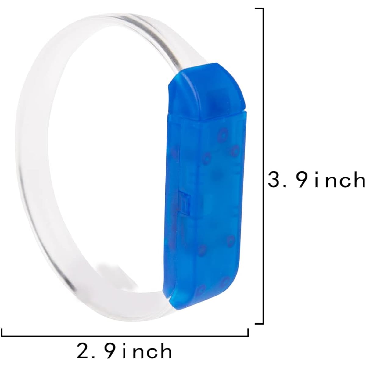 PROLOSO LED Light Up Bracelet Concert Festival Sports Party Soiree