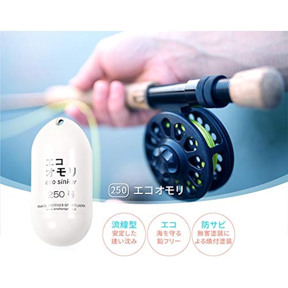 Eco Weight Set of 5 Fishing Weights Environmentally Friendly Iron Lead Free Weight Sea Fishing Offshore Fishing Deep Sea Fishing Medium Deep Fishing Shallow Fishing Gomoku Fishing Weight Rig Sinker Free Rig Sinker Green/White