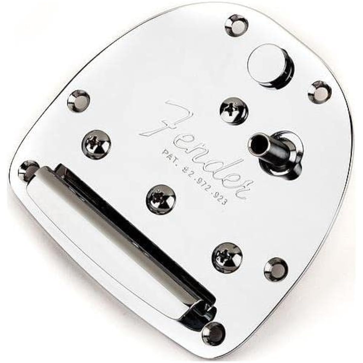 Fender パーツ Tremolo Assembly, Import Jaguar®/Jazzmaster® Models, Chrome
