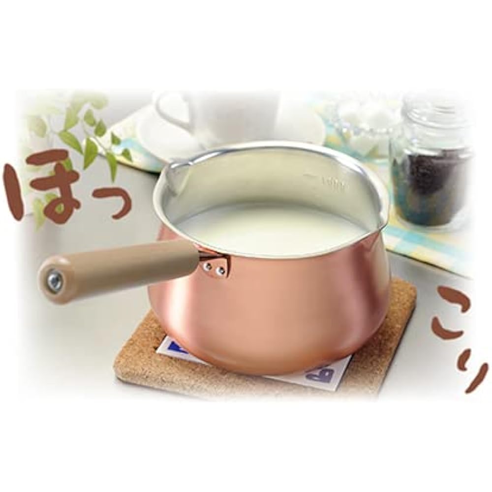 Tanabe Hardware Copper Milk Pan 14cm [4390] Made in Japan Tsubame Sanjo