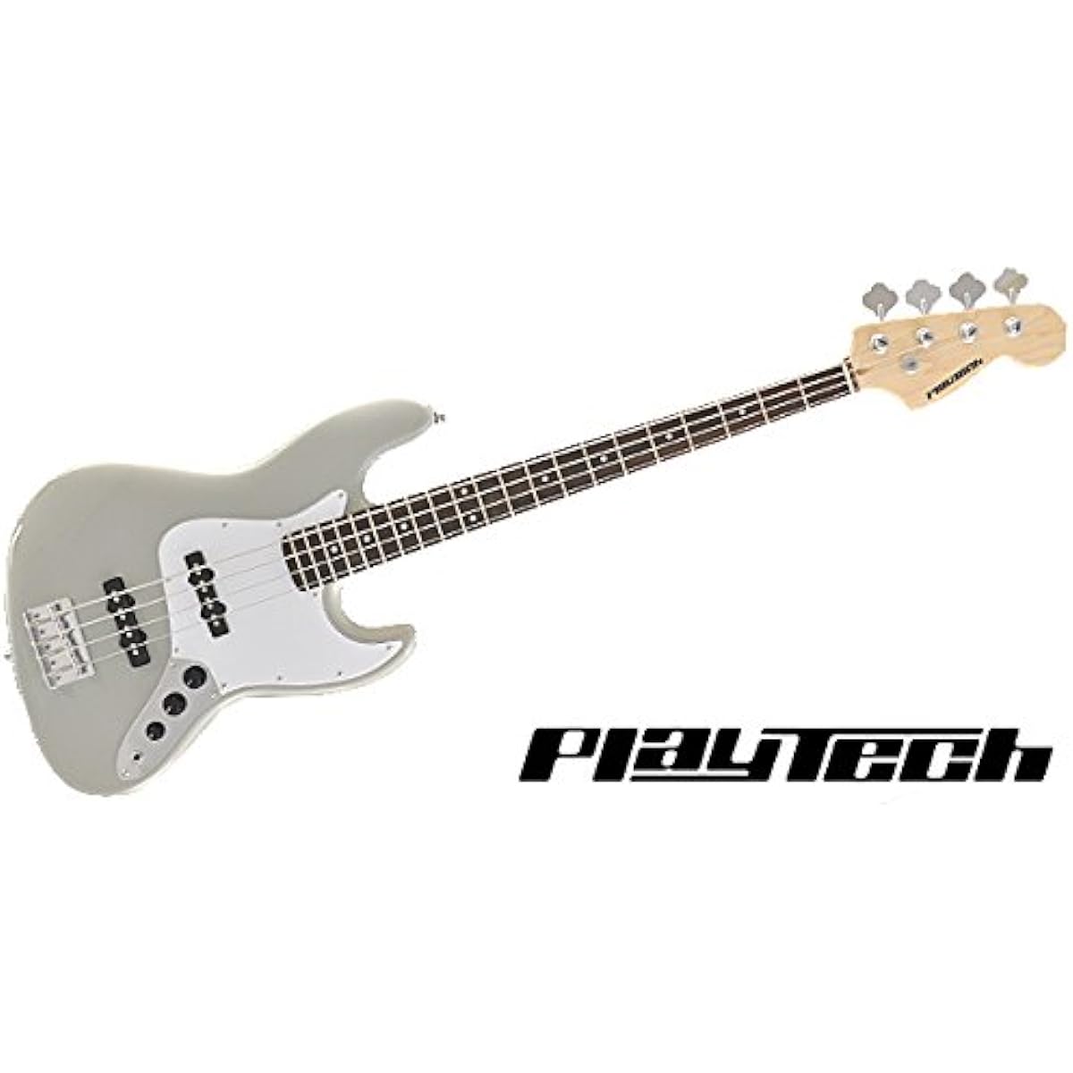 PLAYTECH JB420 Grey Electric Bass