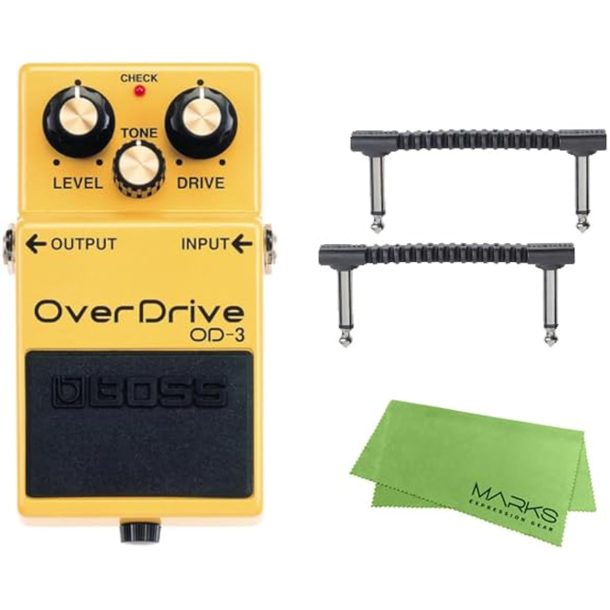[WARWICK patch cable + cross set] BOSS OverDrive OD-3 overdrive