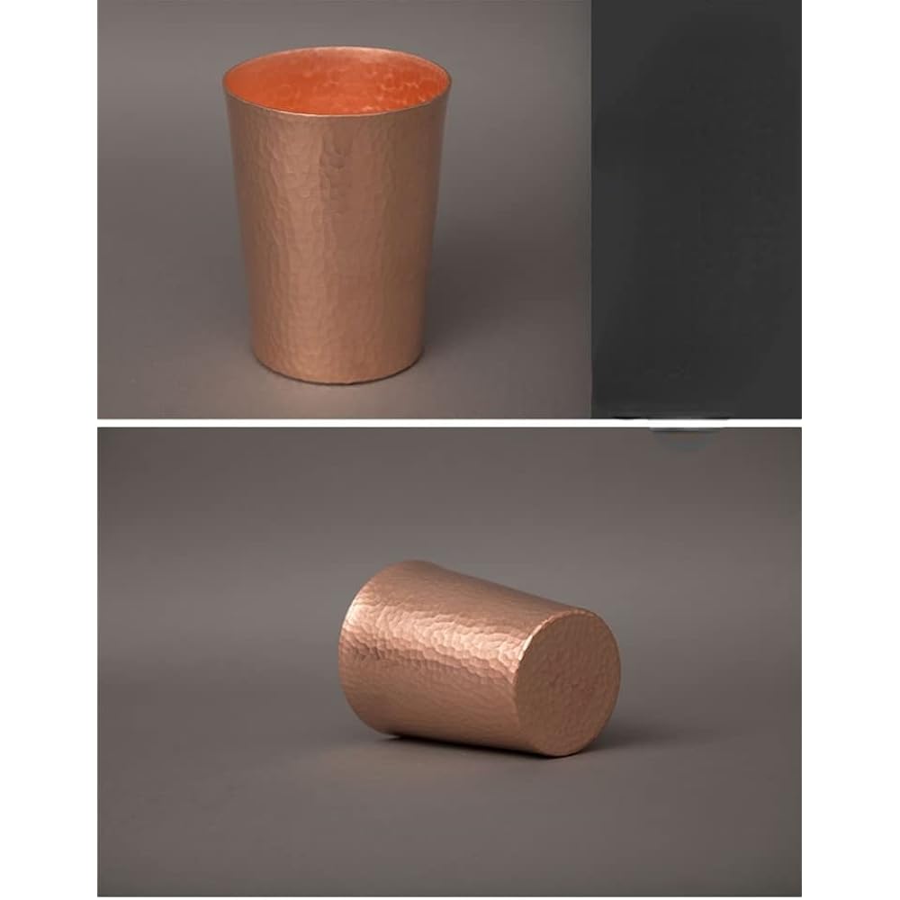 Pure copper beer mug pure copper coffee cup pure copper water cup thick copper cup health gift (700ml)