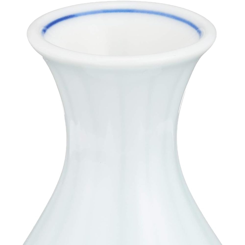 5 pieces of blue and white porcelain chrysanthemum cutter Ichigotori [6.9 x 11.5cm175cc 120g] [Sake vessel] [Ryotei, inn, izakaya, kappo, Japanese food, restaurant, business use]