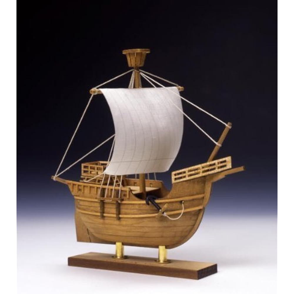 Woody JOE Sailing Ship Mini Sailing Ship 2 Santa Maria Wooden Model