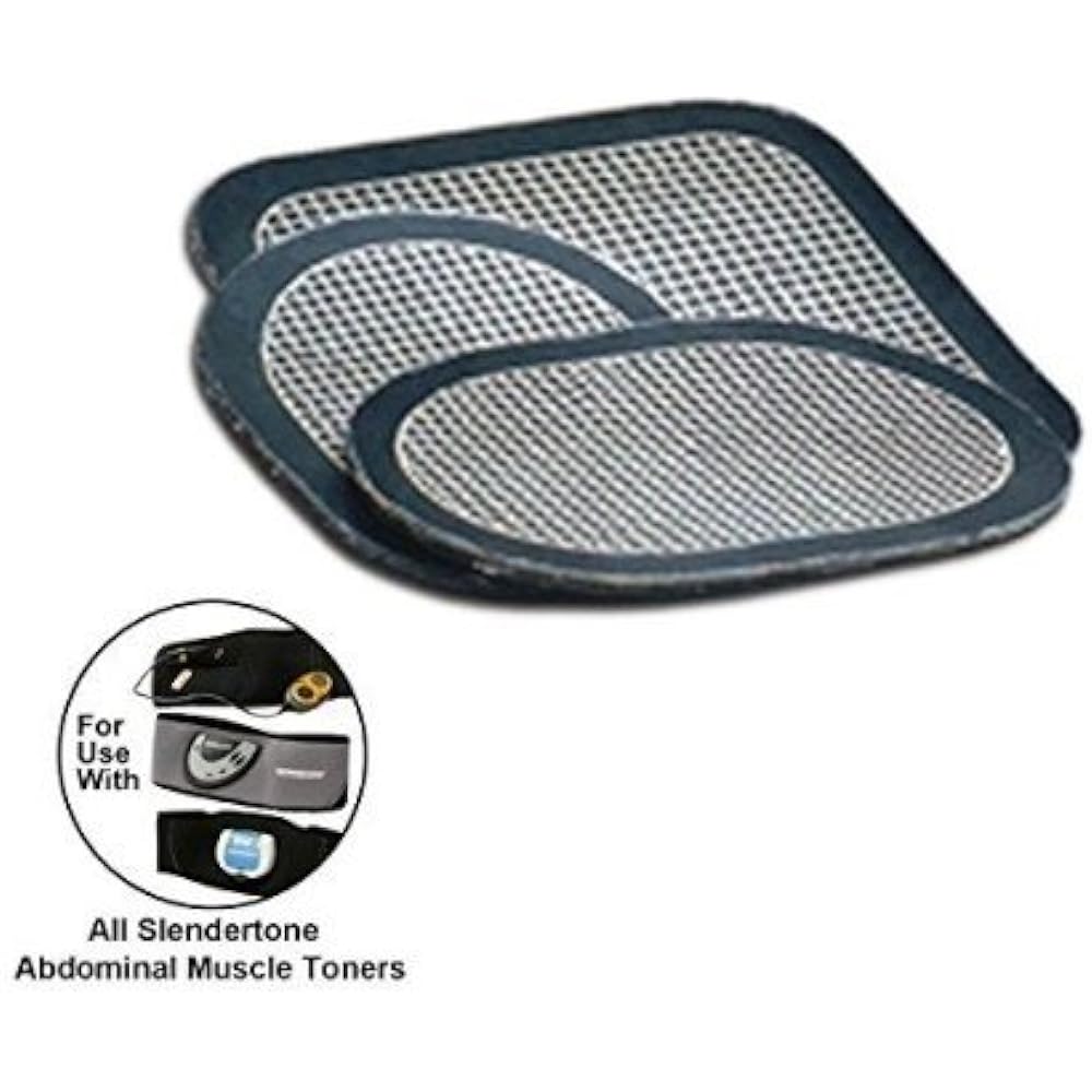 [Genuine Product] Slender Tone Abdominal Belt Dedicated Pad Set of 2 [Parallel Import Product]