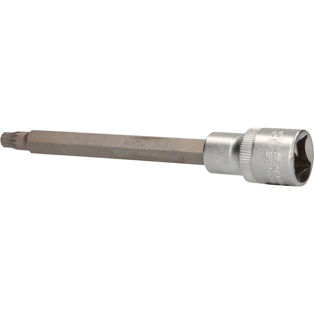 KS Tools 1/2" Spline Bit Socket Length 200mm M8 BT022960