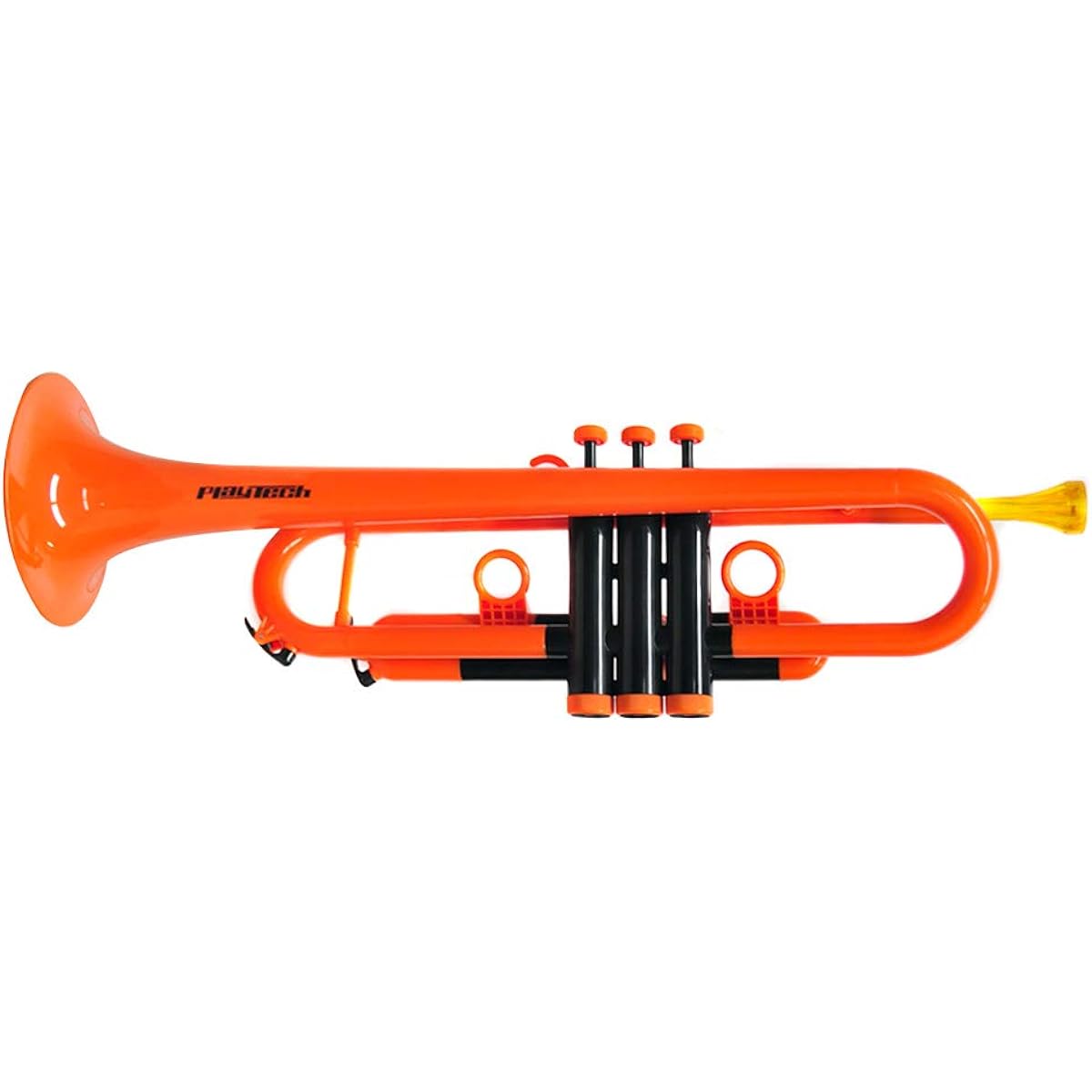 PLAYTECH PTTR100OR Plastic Trumpet, Orange, Made of ABS Resin