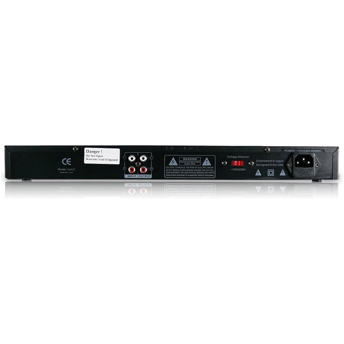 Technical Pro UREC7 Professional DJ 1U Rack Mountable USB/SD Recording Deck